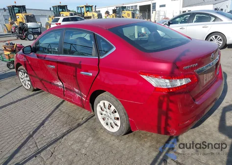 2013 Nissan Sentra S z USA, uszkodzony, nr VIN 3N1AB7AP5DL770211